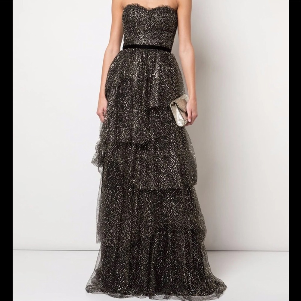 Marchesa Tulle Gown